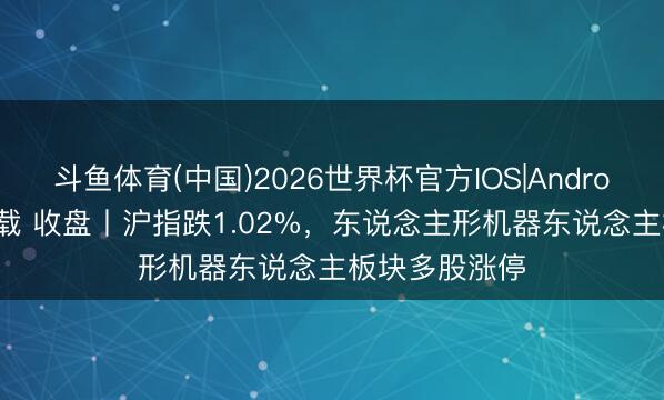斗鱼体育(中国)2026世界杯官方IOS|Android手机app下载 收盘丨沪指跌1.02%，东说念主形机器东说念主板块多股涨停